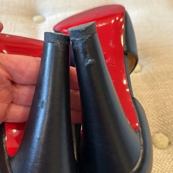 Christian Louboutin D’Orsay booties size 37 - Picture 9 of 10